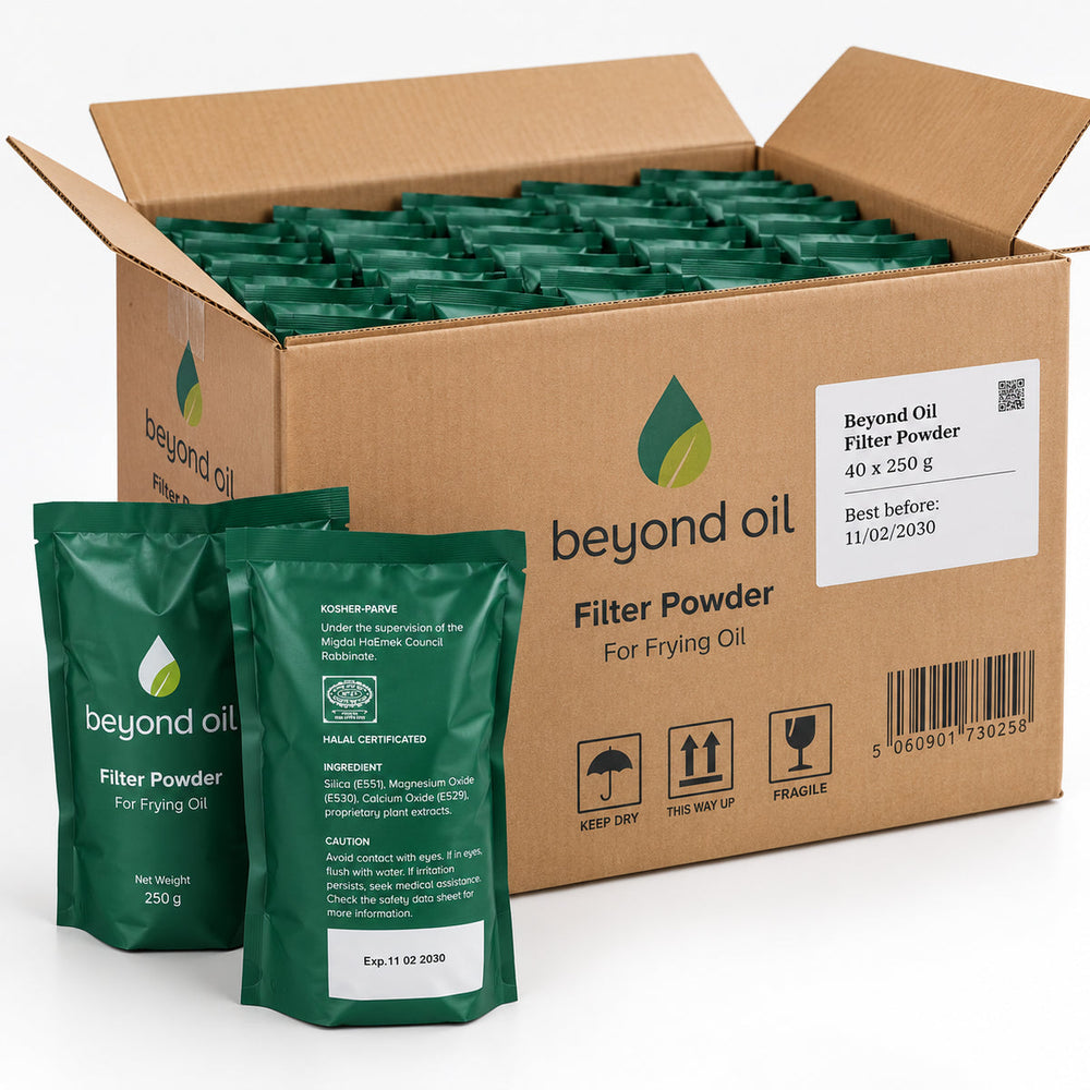 Beyond Oil® Filter Powder commercial kitchen image